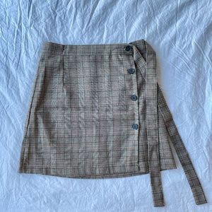 Plaid skirt - S